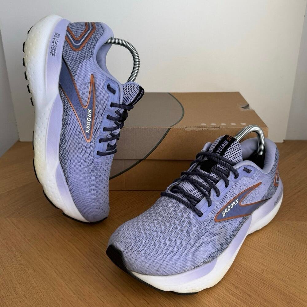 Brooks Glycerin 21 ‘Light Lavender’ Women Running Sneakers- SZ 10